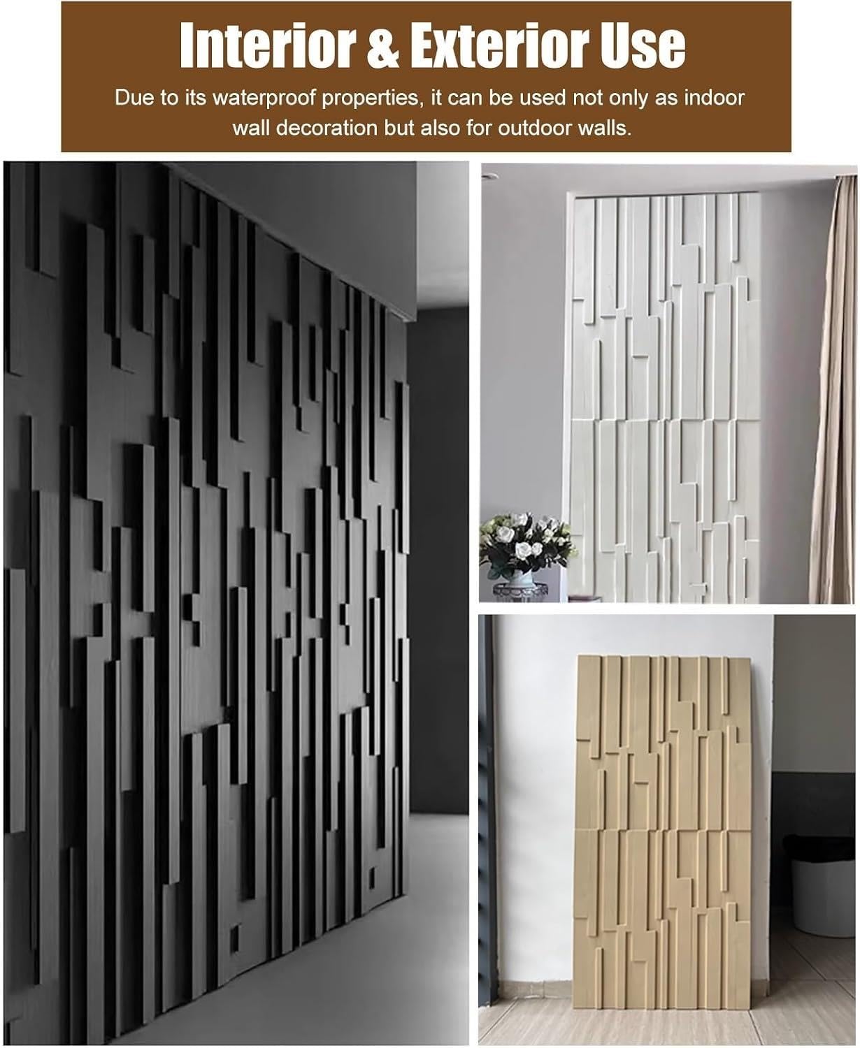 2 Szt Nowoczesne Panele Ścienne - 120x60cm