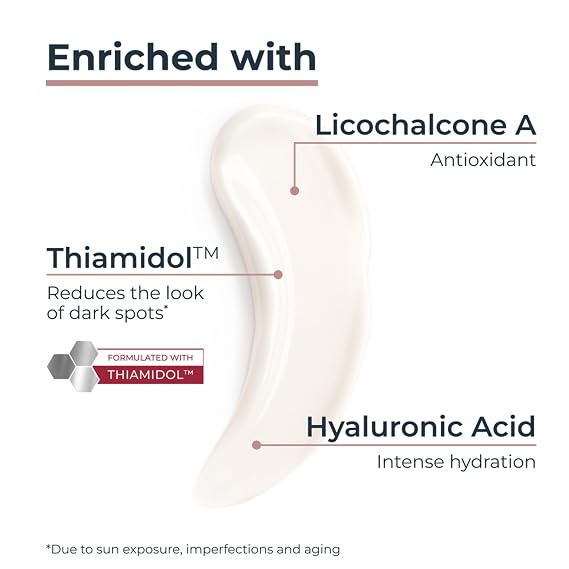 Eucerin Radiant Tone Dark Spot Corrector Body Lotion, Thiamidol Enriched, Exclusive Formula Reduces Dark Spots Due to Sunlight Exposure and Aging, 72 Hours of Hydration, 8.4 FL OZ Tube