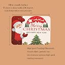 AMBILE AMS Store Mouse Pad with Anti-fray Stitching, Waterproof Surface & Non-Slip Rubber Base Stitched Edges Gaming Mouse Mat for Laptop, Compatible with Laser and Optical Mice (Christmas MousePad3) gallery image