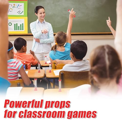 Miniatura 4 de Geelin 24 unidades de temporizador de arena de 1 minuto reloj de arena rojo a granel reloj de arena para niños adultos juegos cepillo de dientes