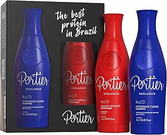 Portier Exclusive Keratin Treatment | Progressive Brush | Smoothing System - 1L