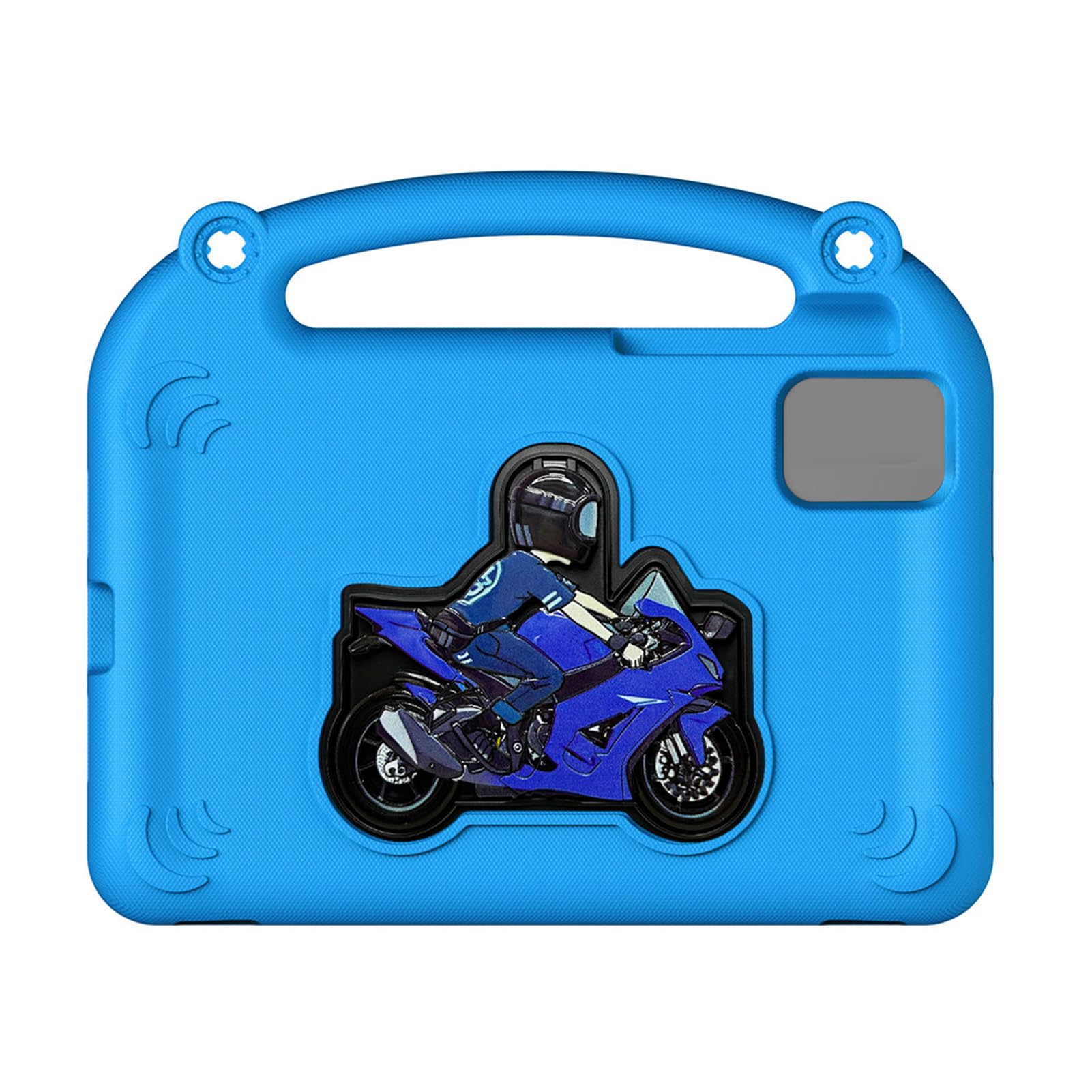 Funda Pad X8A 11 de espuma EVA azul con soporte antichoque para niños 7