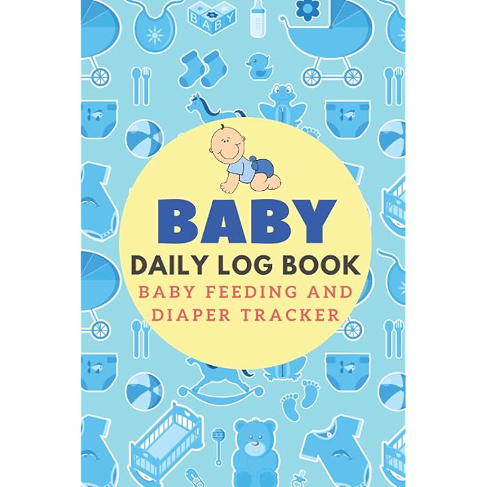 Buy Baby Daily Log Book.Baby Feeding And Diaper Tracker Track And