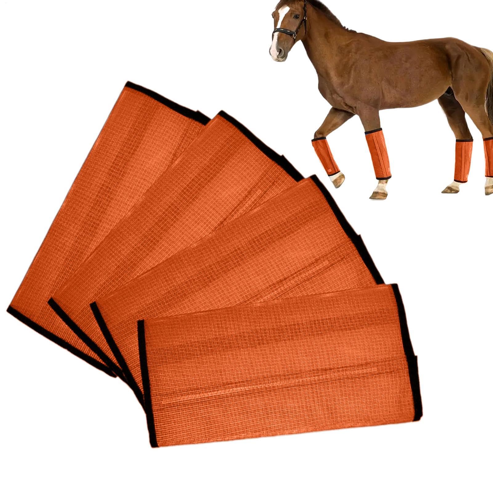 Botas antimoscas para caballos transpirables que eliminan el pisoteo por moscas en el aire libre