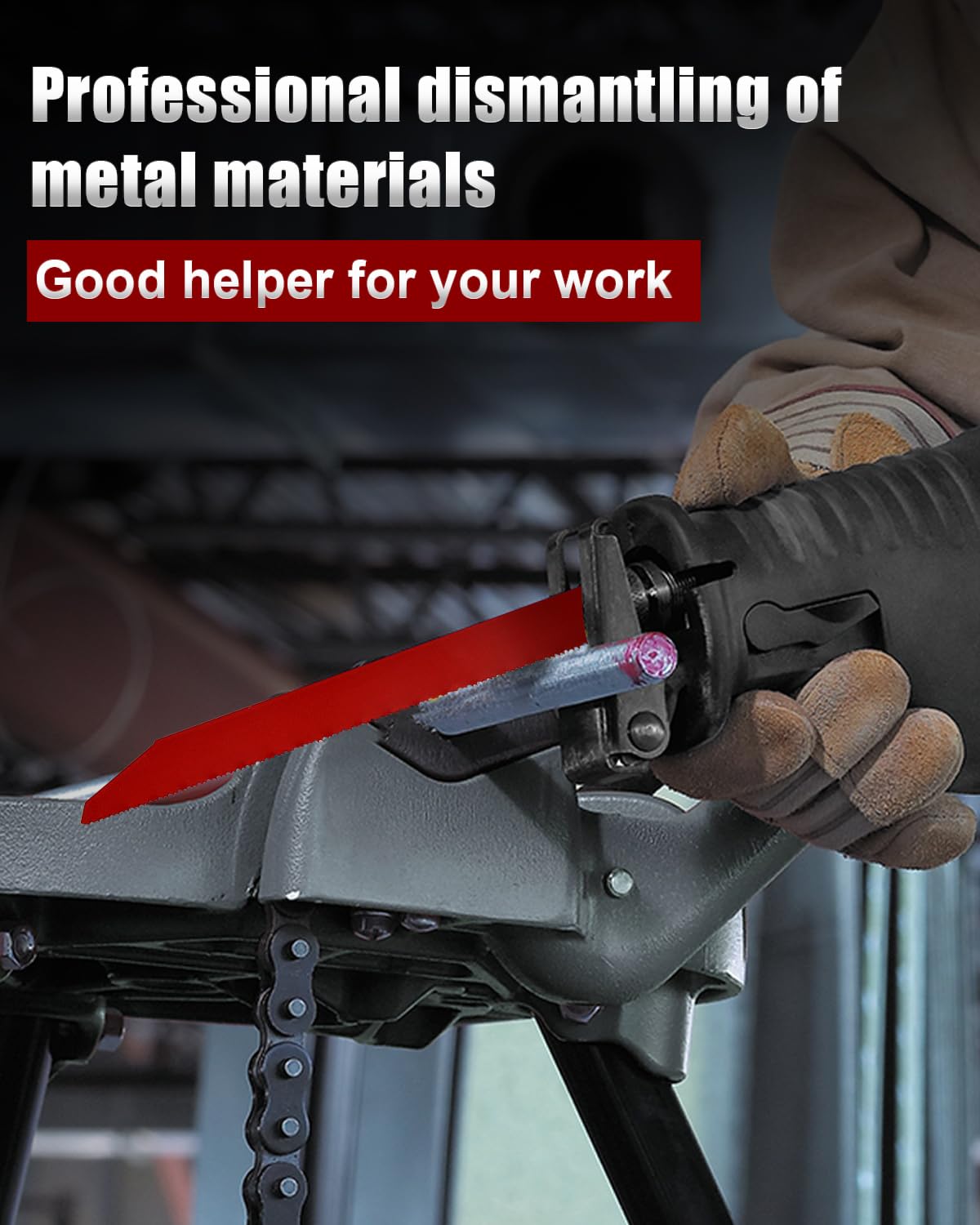 Lot De 25 Lames De Scie Sabre M42 Avec Lames Bimétalliques