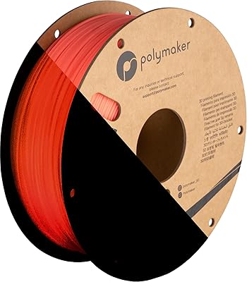 20 – Polymaker PolyLite Luminous PLA Filament, Luminous Pink 1.75mm 3D Printing PLA Filament 1kg, Dimensional Accuracy +/- 0.03mm, Compatible wit…