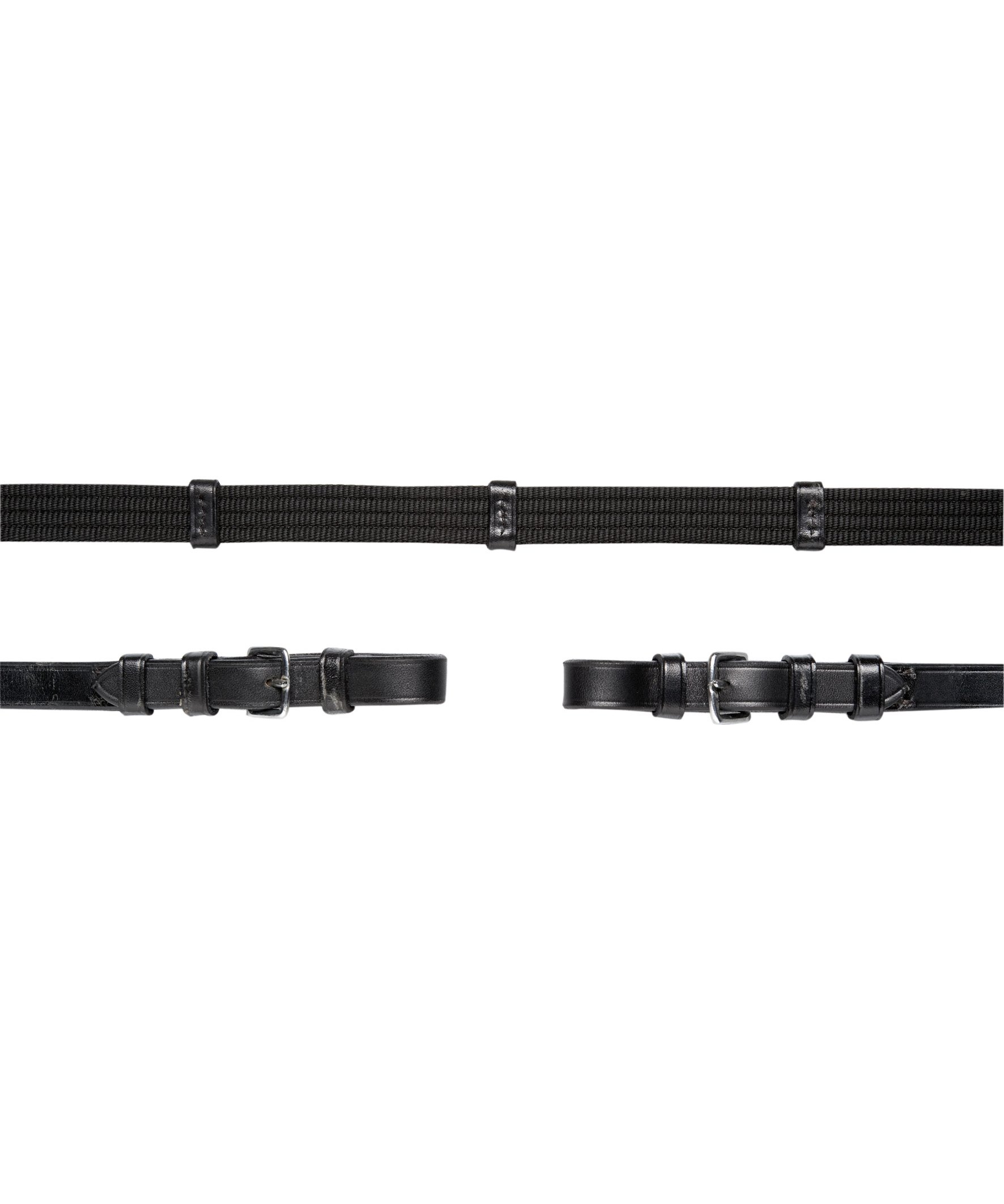 Cheville avec boucle noir et argenté pour fixation et maintien