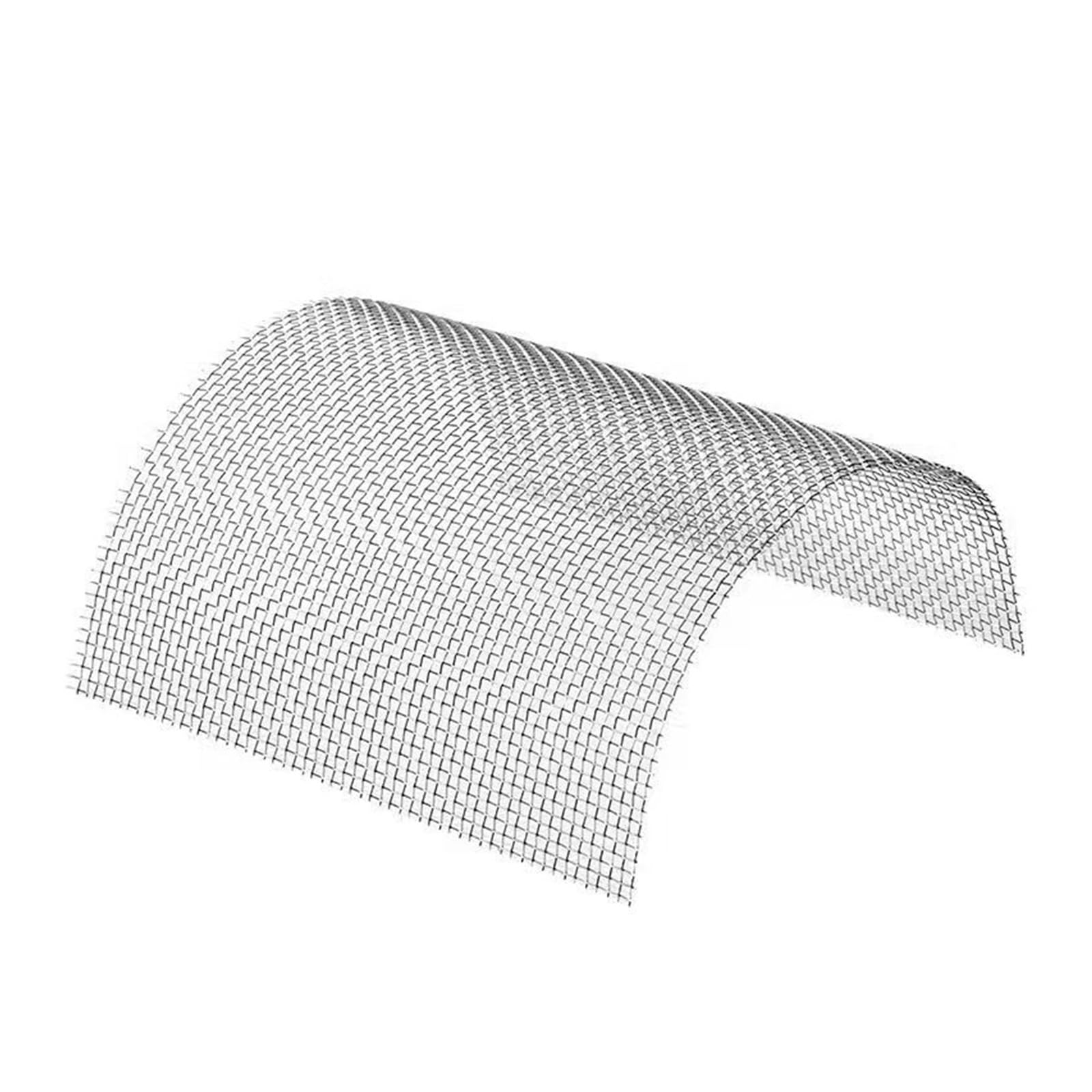50x1000cm 400 Mesh 304 Filtro in Acciaio Inox Rete Durevole Tessuto Filo Schermo per Riparazione Metallica Filtrazione e Setacciatura Heavy Duty Mesh Sheet