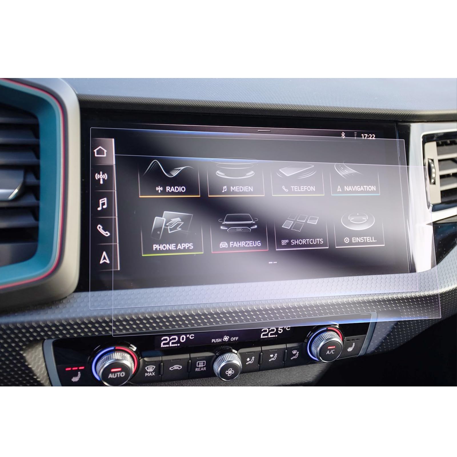 Lot de 2] GAFAT Compatible avec Audi A1 GB 2019-2024 2025 10,1