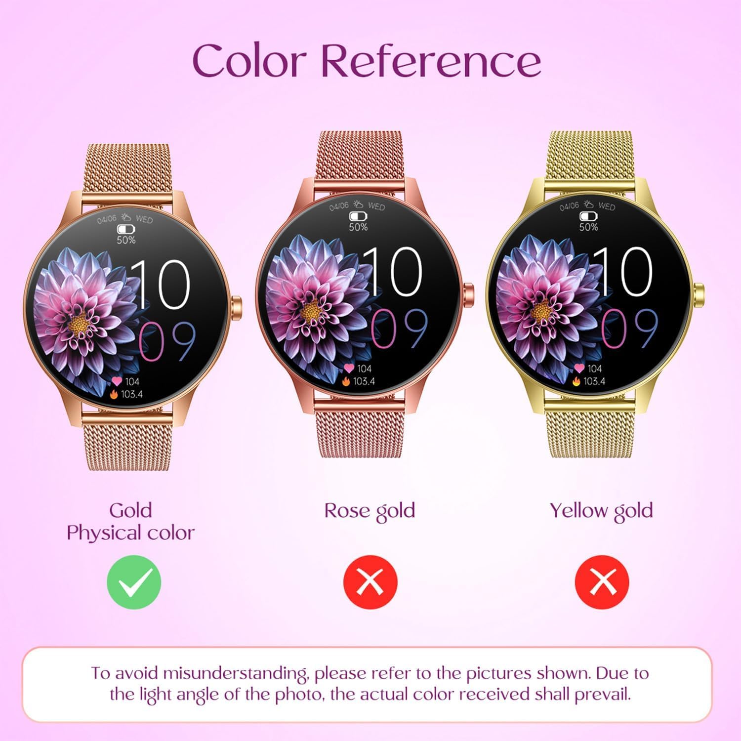 Smartwatch Damen mit Bluetooth Telefonfunktion Sportuhr: 1.27" HD Touchscreen Smart watch mit Pulsuhr Menstruationszyklus Schlafmonitor 100+ Sportmodi Fitnessuhr IP68 Wasserdicht uhren iOS Android