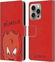 Vista 133 de Head Case Designs Funda de piel con licencia oficial de AC Milan Dream Big Children compatible con Apple iPhone 13 Mini