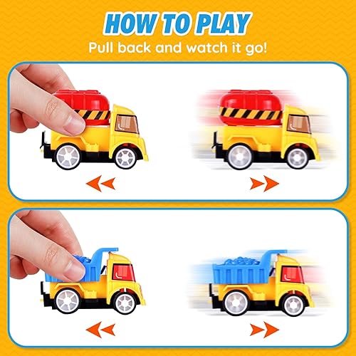 Miniatura 4 de ZenBombs Huevos de Pascua con autos en el interior  12 huevos de Pascua precargados con autos de juguete de tracción  Relleno de cesta de Pascua