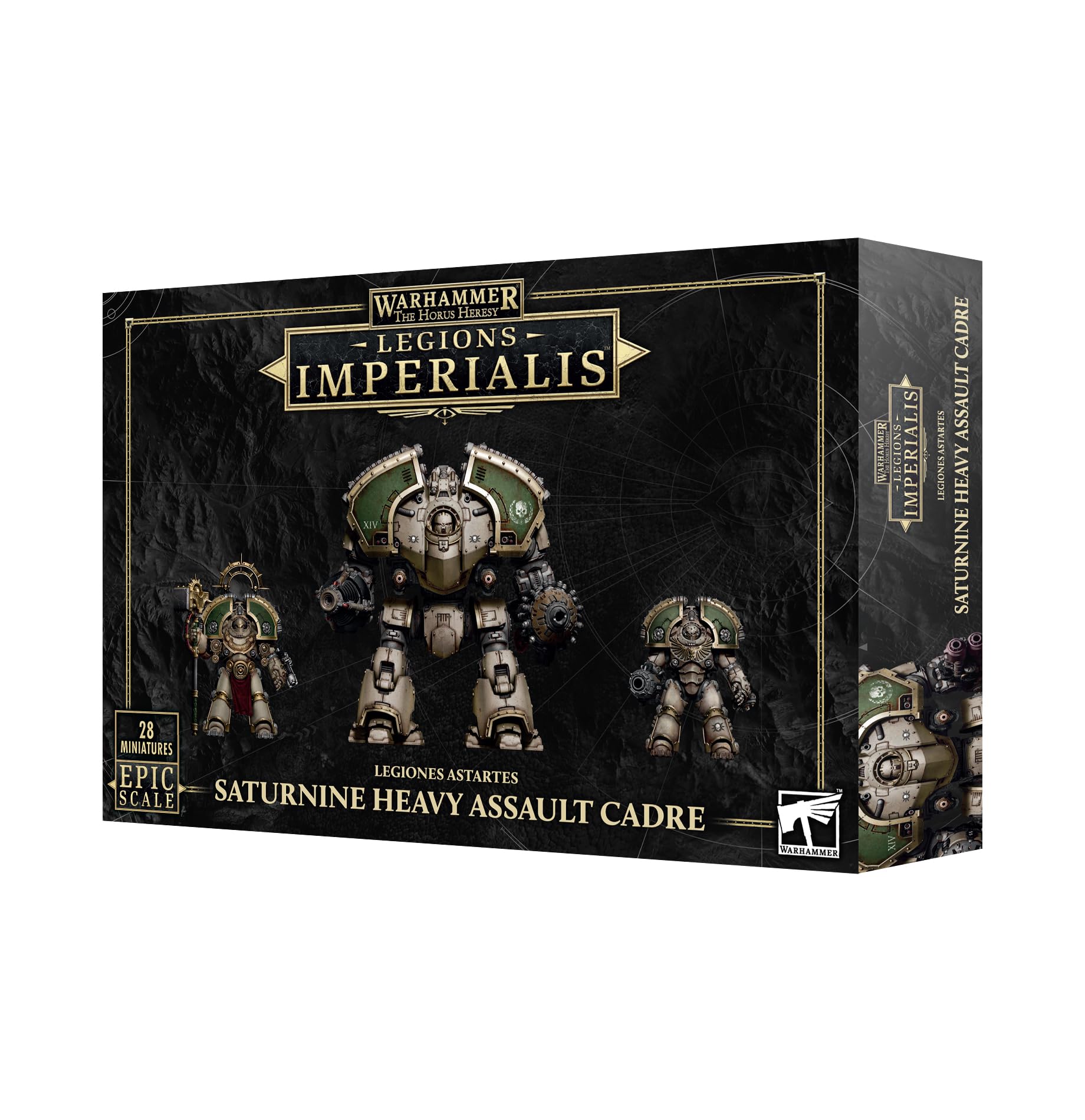 Games Workshop - Warhammer - Horus Heresy - Legions Imperalis - Legiones Astartes: Saturnine Heavy Assault Cadre [Epic Scale]