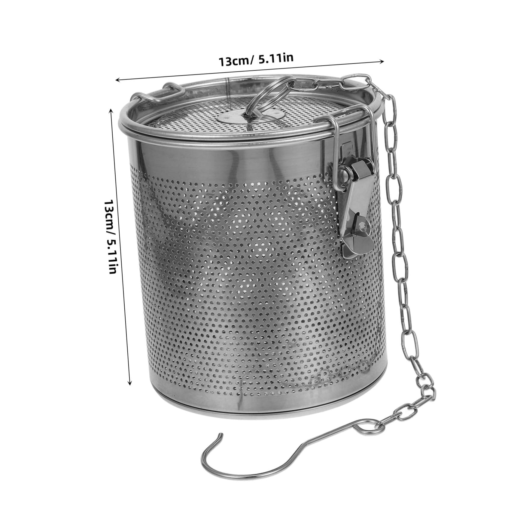 Zerodeko Stainless Steel Soup Strainer Mesh Bag for Cooking Spice Holder (13x14)