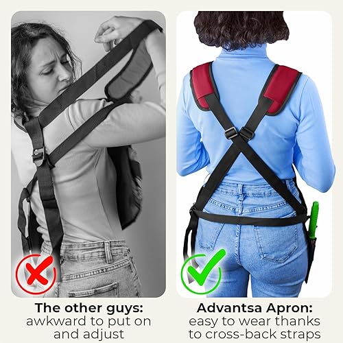 Miniatura 6 de Garden Aprons for Women with Pockets - Gardening Apron - Florist Apron - Gifts for Gardeners, Artist, Painting, Art