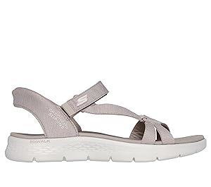 Skechers womens Go Walk Flex Sandal - Illuminate Hands Free Slip-ins