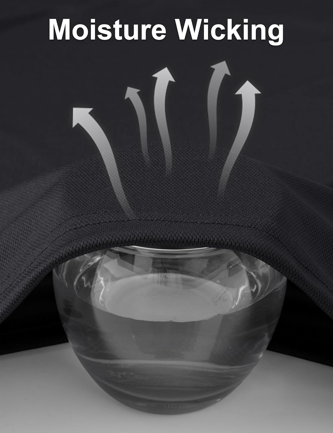 MAGCOMSEN 5 Pack Mens Polo Shirts Short Sleeve Dry Fit Moisture Wicking Golf Polos Performance Casual Collared Shirts