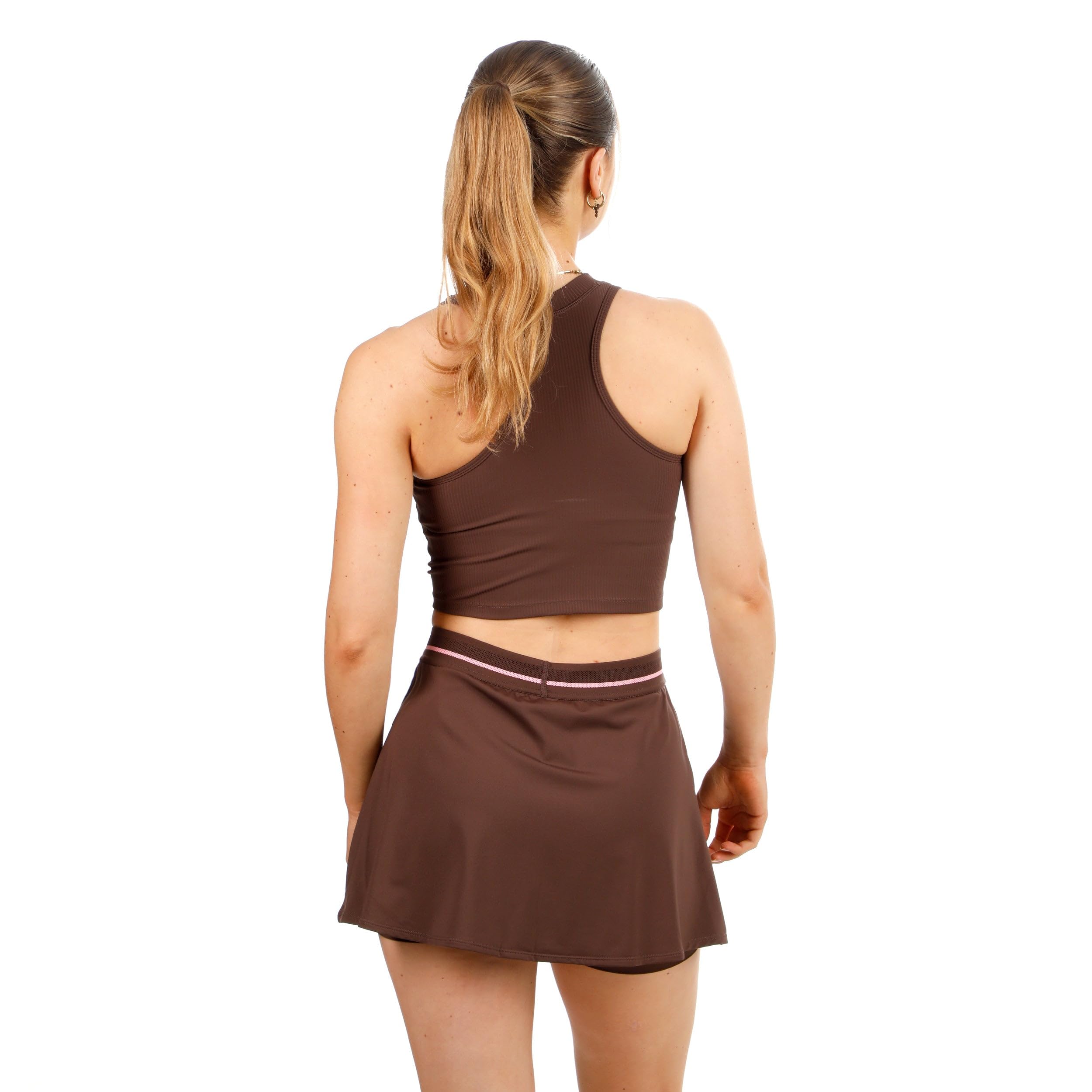 Quiet Please Rib Crop Canottiera Donna
