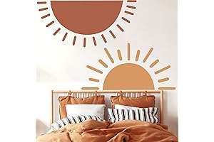 Sunshine Wall Decal: Radiant Decor for Your Space