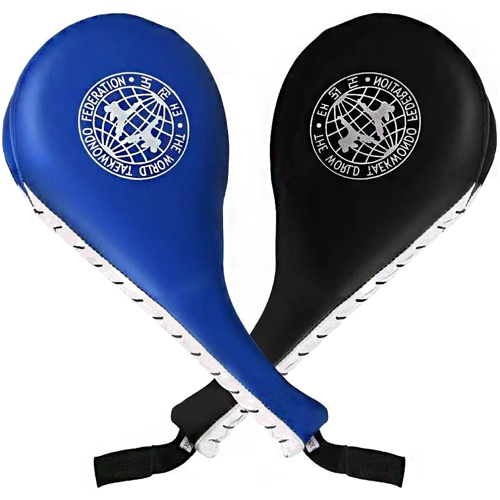 Zoojoy Taekwondo Kick Boxing, Set di 2 Cuscinetti per Battitura Taekwondo, Resistenti per Boxe, Arti Marziali, Karate, Kickboxing, per Bambini e Adulti