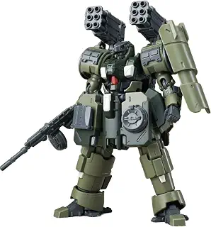 BEERISE Sheik本土 1/144 アクションフィギュア - ザロフ C1 グリーンベリン帝国 重砲 T.R.O.O.P.E.R. - 4インチ、モデルキット、非常に可動性の高いコレクションモデル。対象年齢15歳以上。