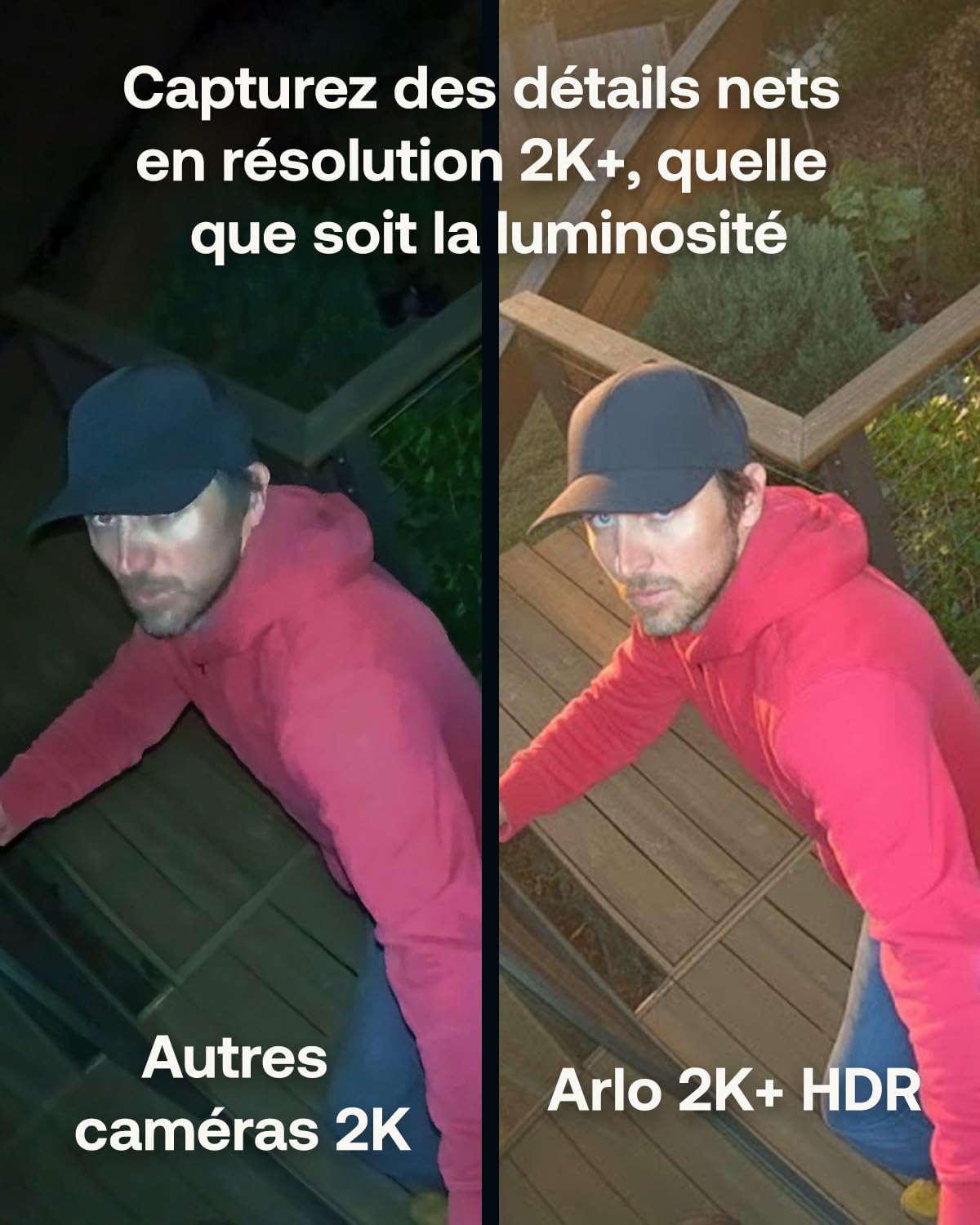 Arlo Pro 6 2K, Caméra de Surveillance WiFi Extérieure sans Fil, Détection par IA, Vision Nocturne Couleur, Audio bidirectionnel, Compatible avec Alexa, Essai Secure Inclus, 1 Caméra