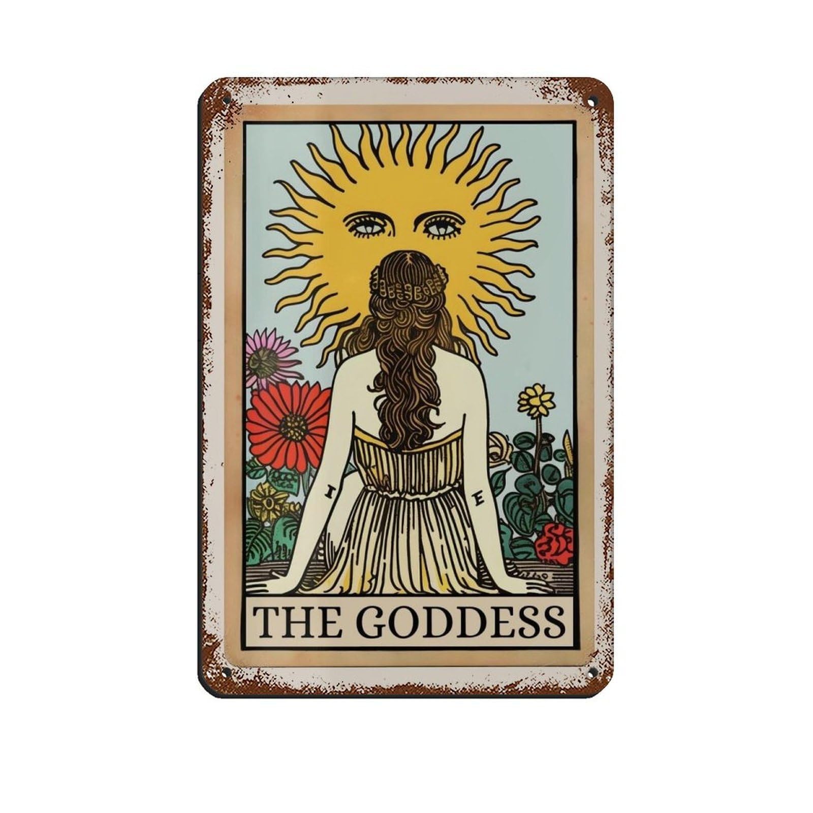 Carte de tarot de la déesse pour créer une ambiance mystique dans votre salon