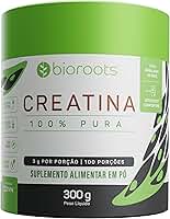 Creatina 100% Pura Monohidratada 300g - Bioroots - Músculos e Energia