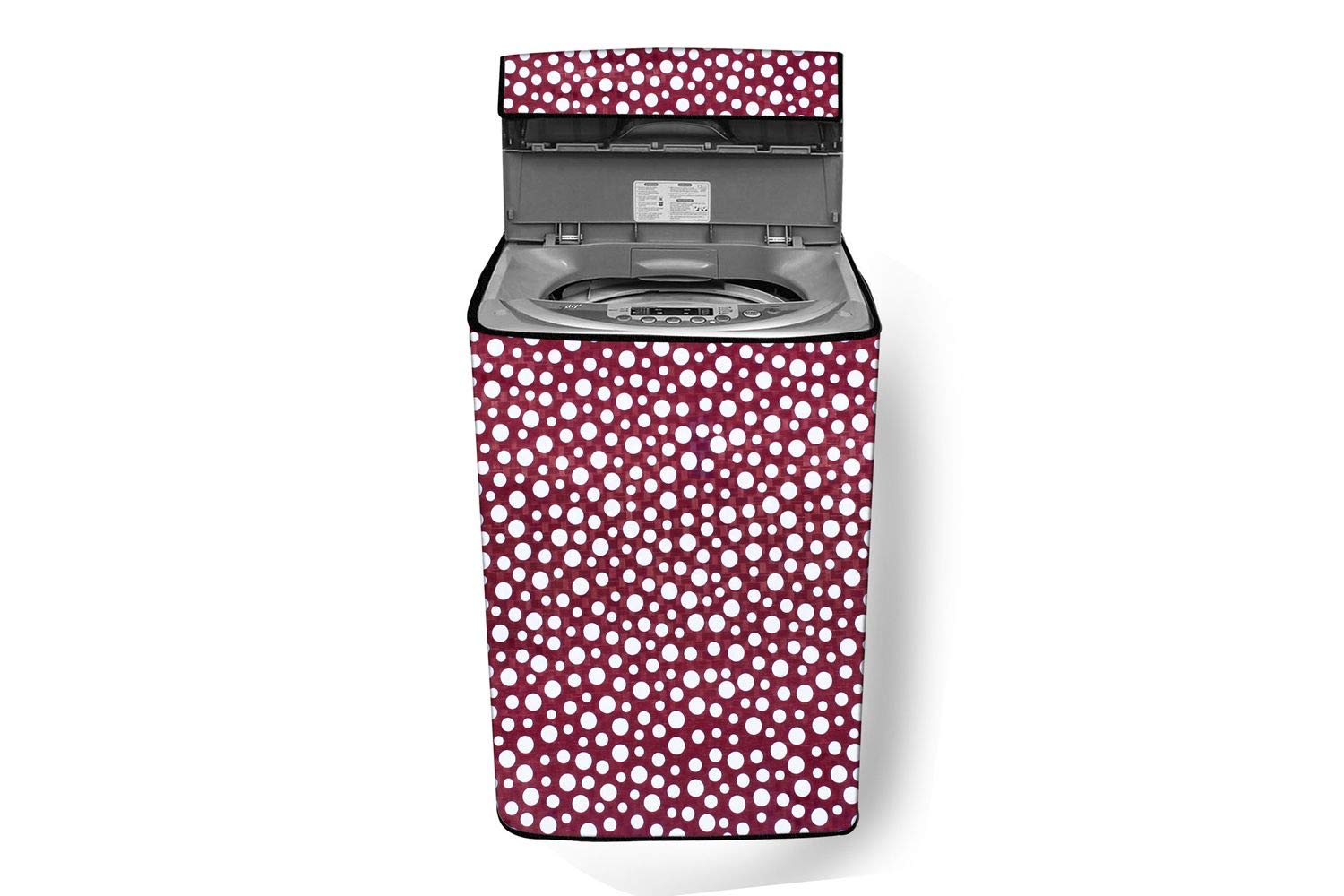 Stylista Washing Machine Cover Suitable for Samsung 6.2 kg WA62M4100HY/TL Fully-Automatic Top Load Printed Pattern