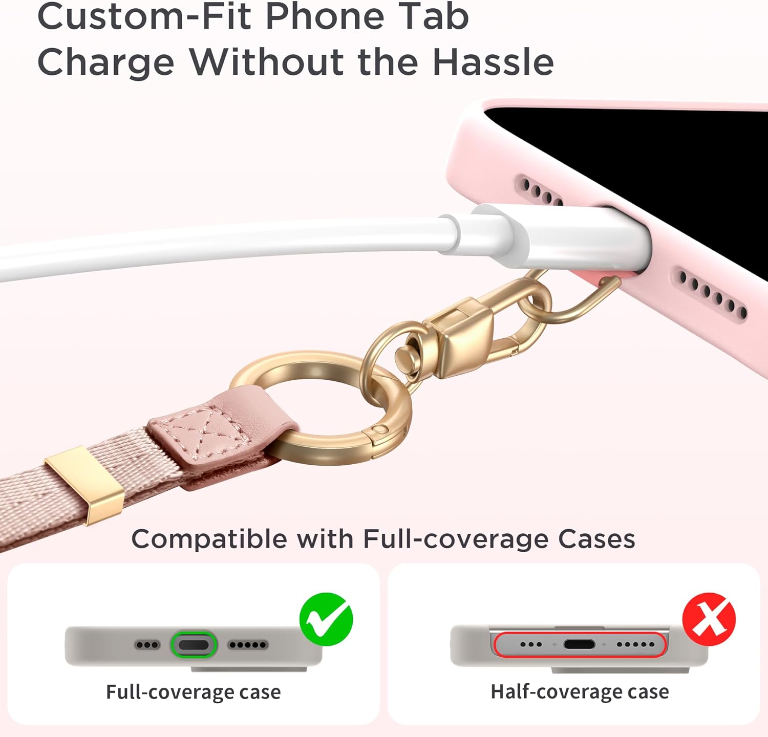2 in 1 Phone Lanyard with Wallet, Anti Theft Phone Strap Crossbody Adjustable Phone Wrist Strap For Women Men - Image 3