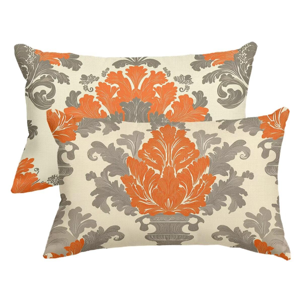 Housse de coussin impermeable 60x80 resistante aux intemperies pour mobilier de balcon