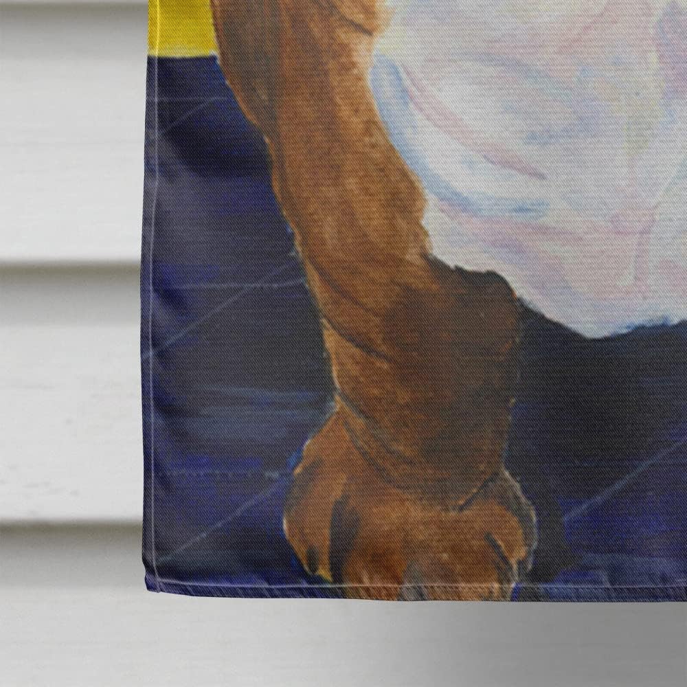 Caroline's Treasures SS8415CHF English Bulldog Flag Canvas, Large, Multicolor