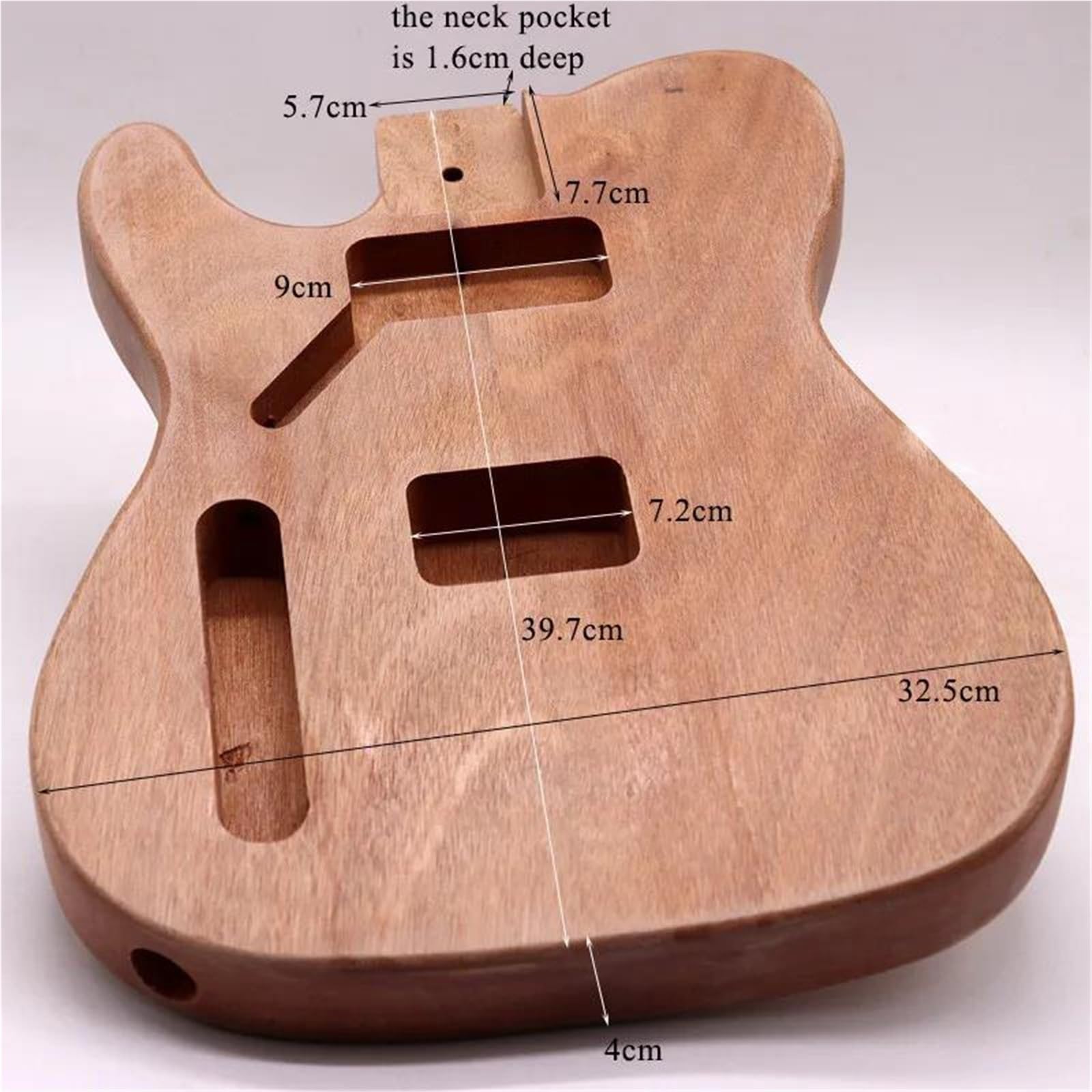 Corpo Della Chitarra Elettrica Kit Di Sostituzione Per Corpo Di Chitarra Elettrica Per Mancini In Legno Di Okoume