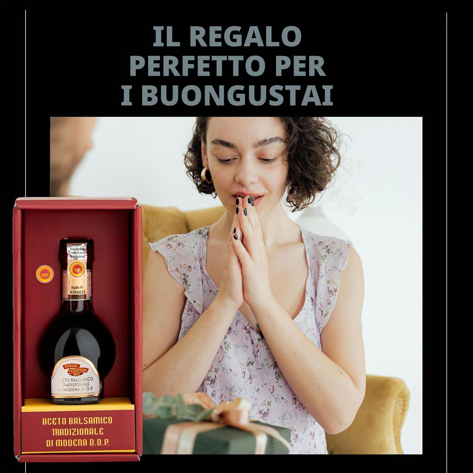 Monari Federzoni Aceto Balsamico Tradizionale di Modena DOP Affinato 12 Anni 100 ml