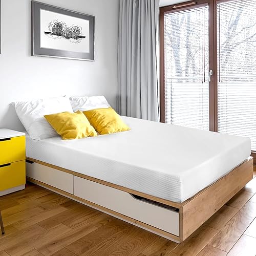 Miniatura 67 de NChanmar Colchón de espuma viscoelástica de gel tamaño King de 5 pulgadas para aliviar la presión, espuma de gel refrescante, certificado