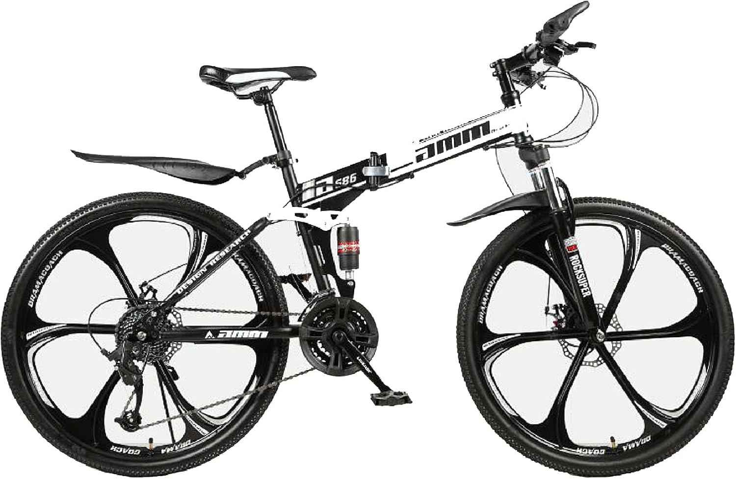 マウンテンバイク MTB 24インチ/26インチマウンテンバイク、21-30段変速、前後ディスクブレーキ、炭素鋼フレーム、四色あり