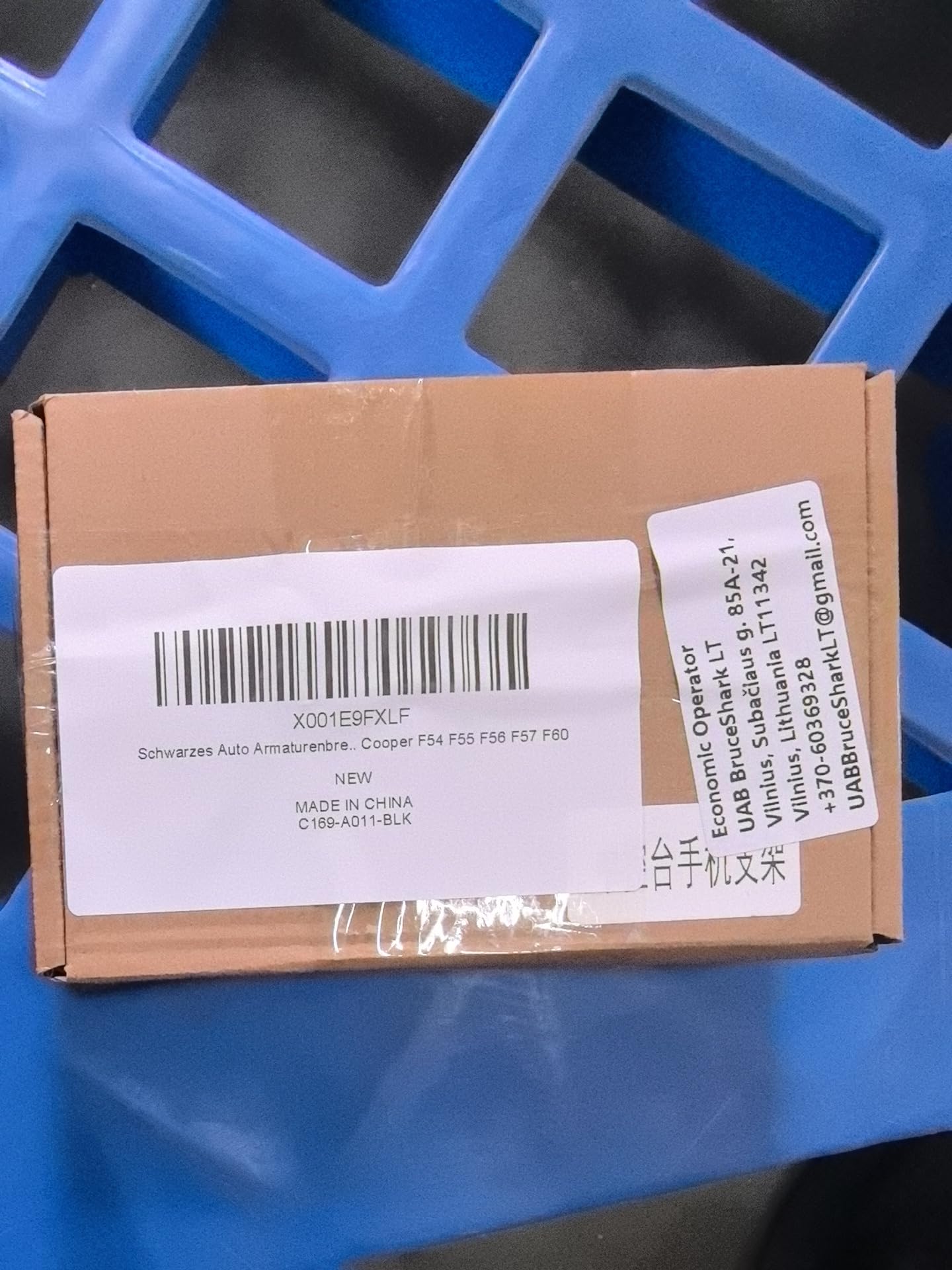 Staffa di supporto per telefono con slot per cruscotto per auto nera per MINI Cooper F54 F55 F56 F57 F60