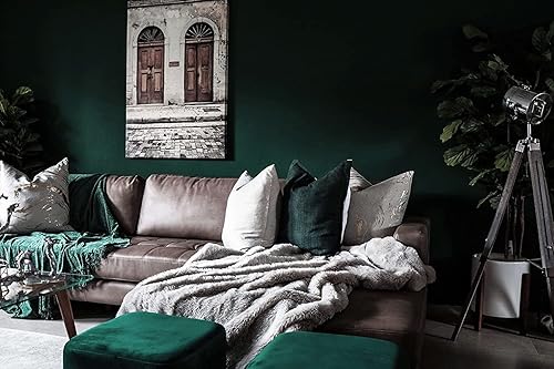 Miniatura 383 de Dimoon 236''x17.7'' White Thicken Peel and Stick Wallpaper Contact Paper Modern Self Adhesive Wall Paper Removable Renter Friendly Textured Solid