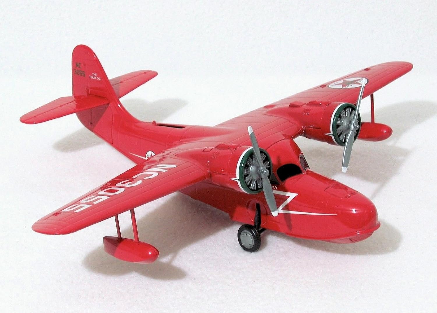 Wings of Texaco - 4th in the Series - 1940 Grumman Goose Die Cast Model/Coin Bank