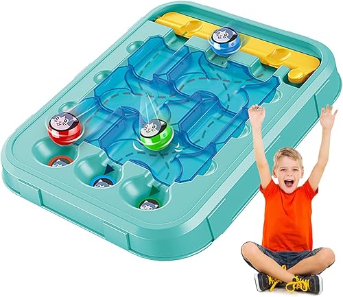 Miniatura 1 de Juego de solución Marble Run, juguete educativo STEM para niños y niñas, juego de construcción de rompecabezas, cumpleaños, impulsa el pensamiento
