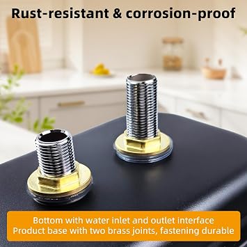 Pitcher Rinser, High Pressure Cup Washer (black)
