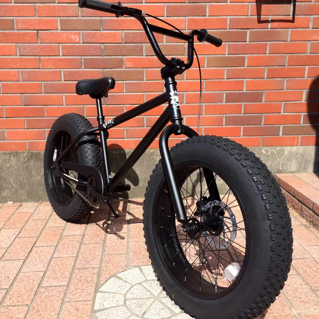 Amazon | 自転車 通販 BRONX 20BRONX マットブラック×ブラックリム 20 