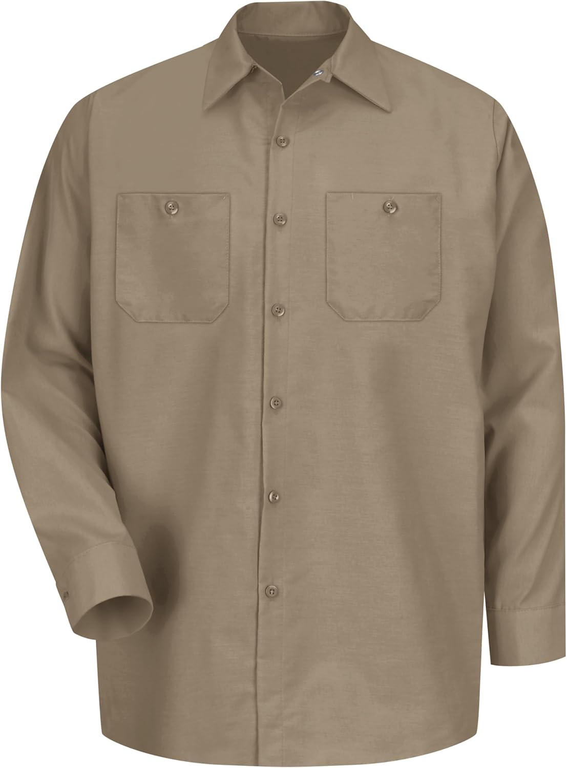 Red Kap Men's Industrial Work Regular Fit Long Sleeve Shirt - Image 6