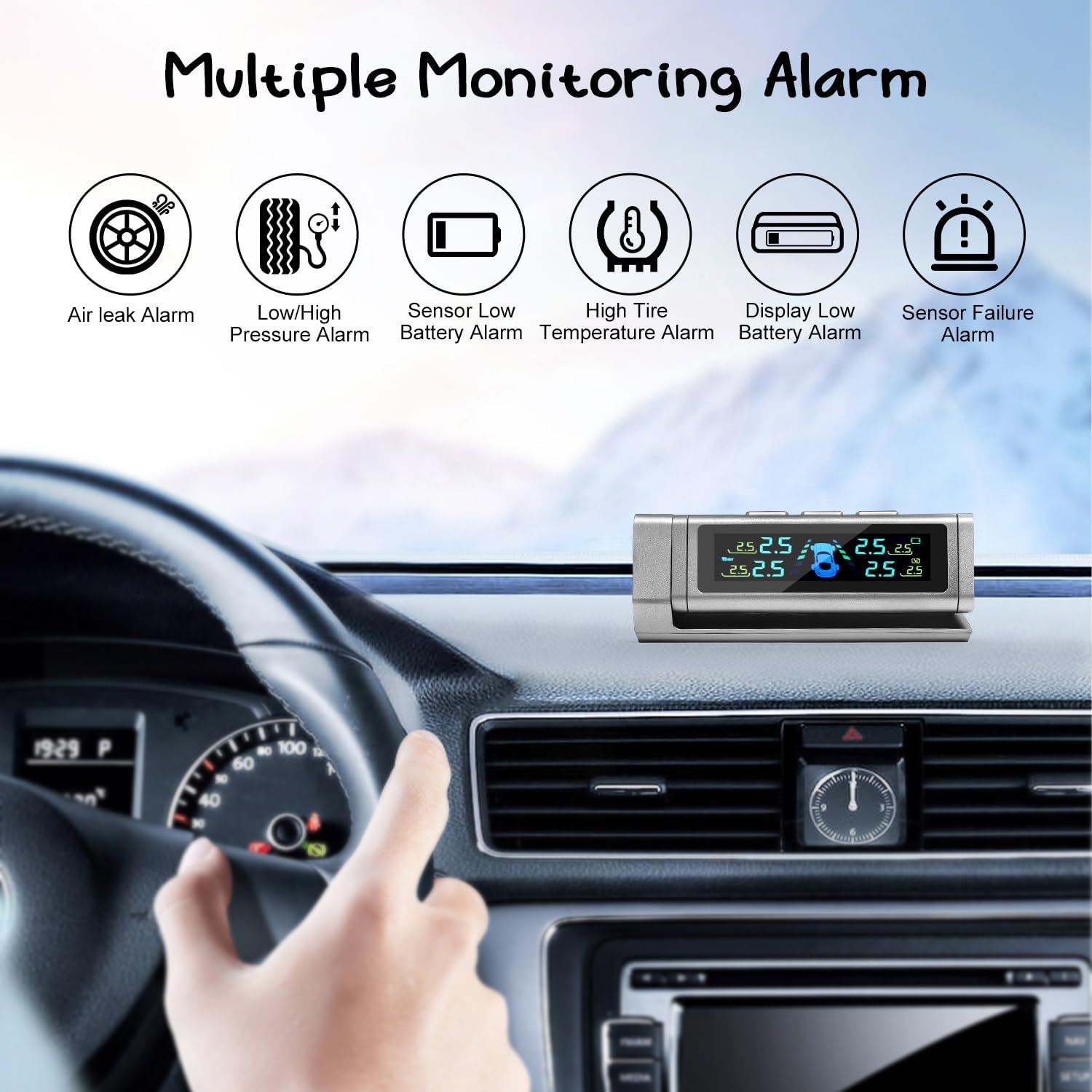 TPMS Relearn Tool for GM Tire Sensor, Automotive Tire Pressure Monitor Sensor Activation Reset Tool, Reifendrucküberwachungssystem für Camping