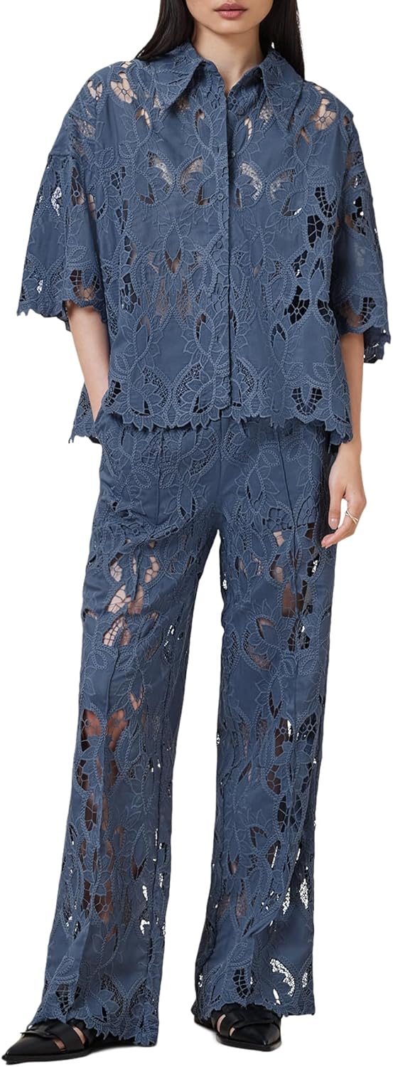 AllSaints Women's Charli Emb Shirt - Image 2