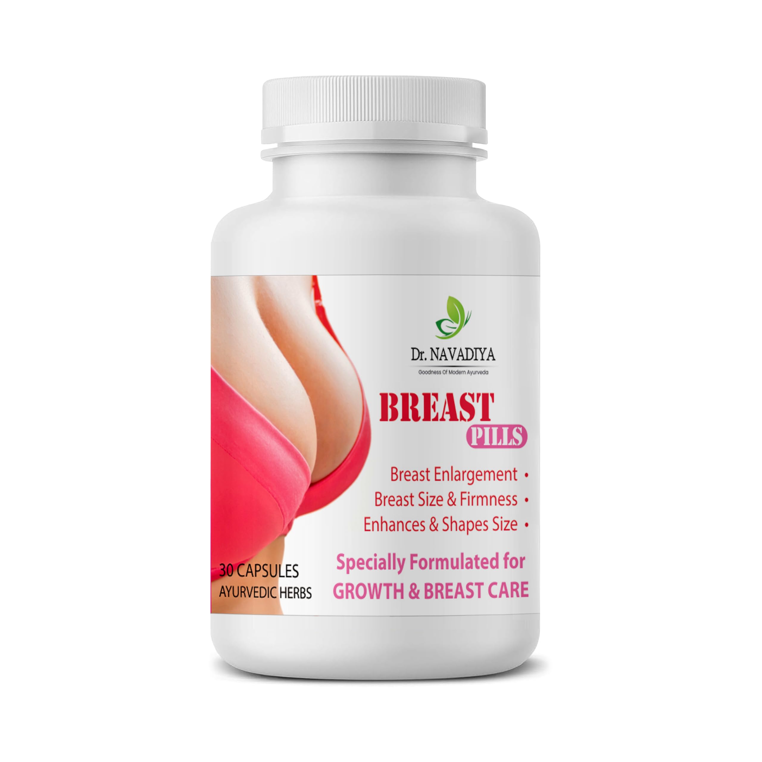 Most Trusted Breast Enhancement & Enlargement Pills* | Enjoy Bigger, Larger, Fuller, Perkier, Firmer, Beautiful Perkier for Women and Men | 30 Capsules