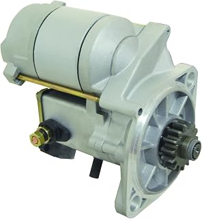 New AJ-ELECTRIC Starter Compatible with John Deere Agricultural Tractor 650 670 855 856 3011 3012 3215 YANMAR Diesel 1986-2000 CH15586, CH19279