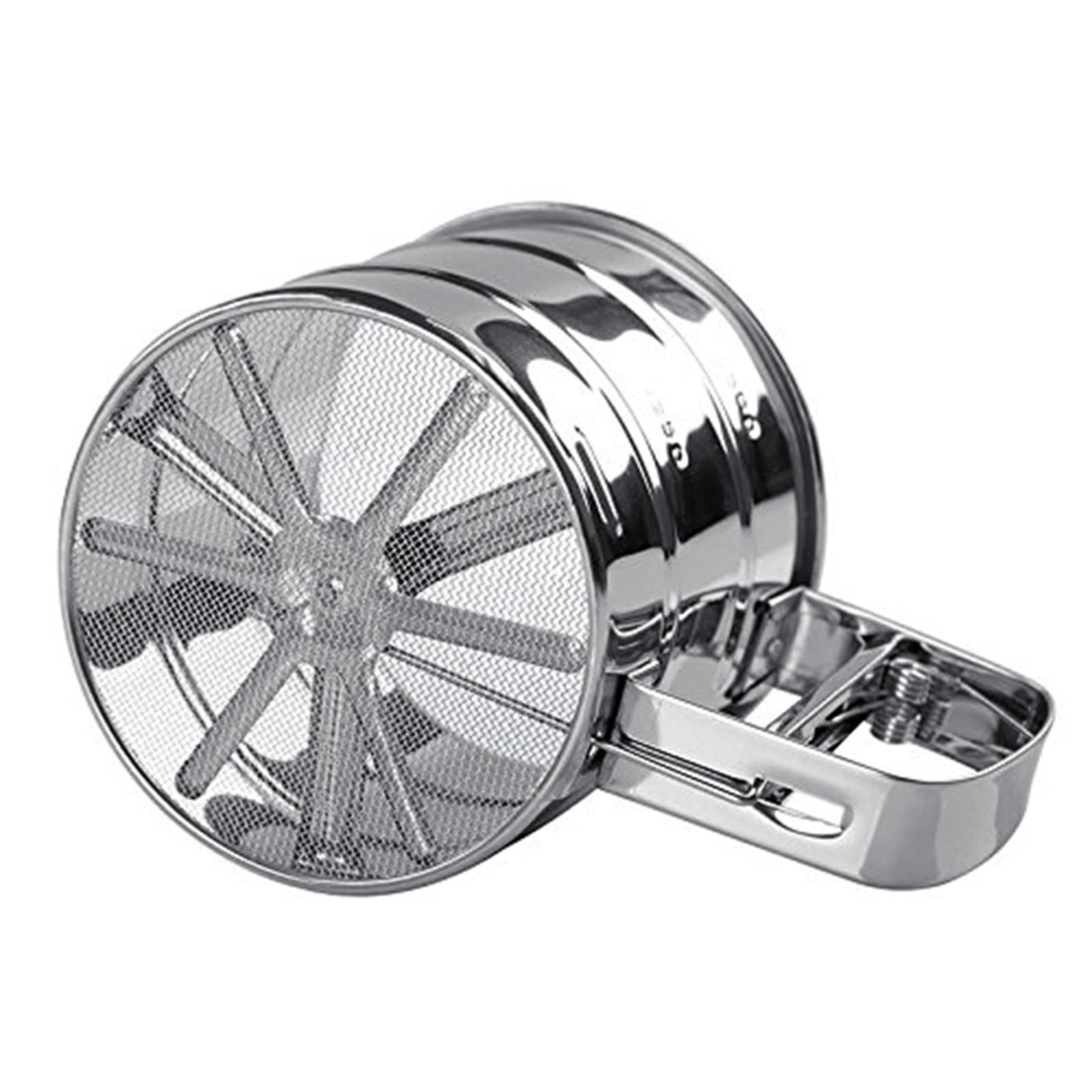 Ulafbwur A Stainless Steel Stainless Steel Powder Flour Sieve Cup Mesh Strainer Baking Kitchen Gadget Tool