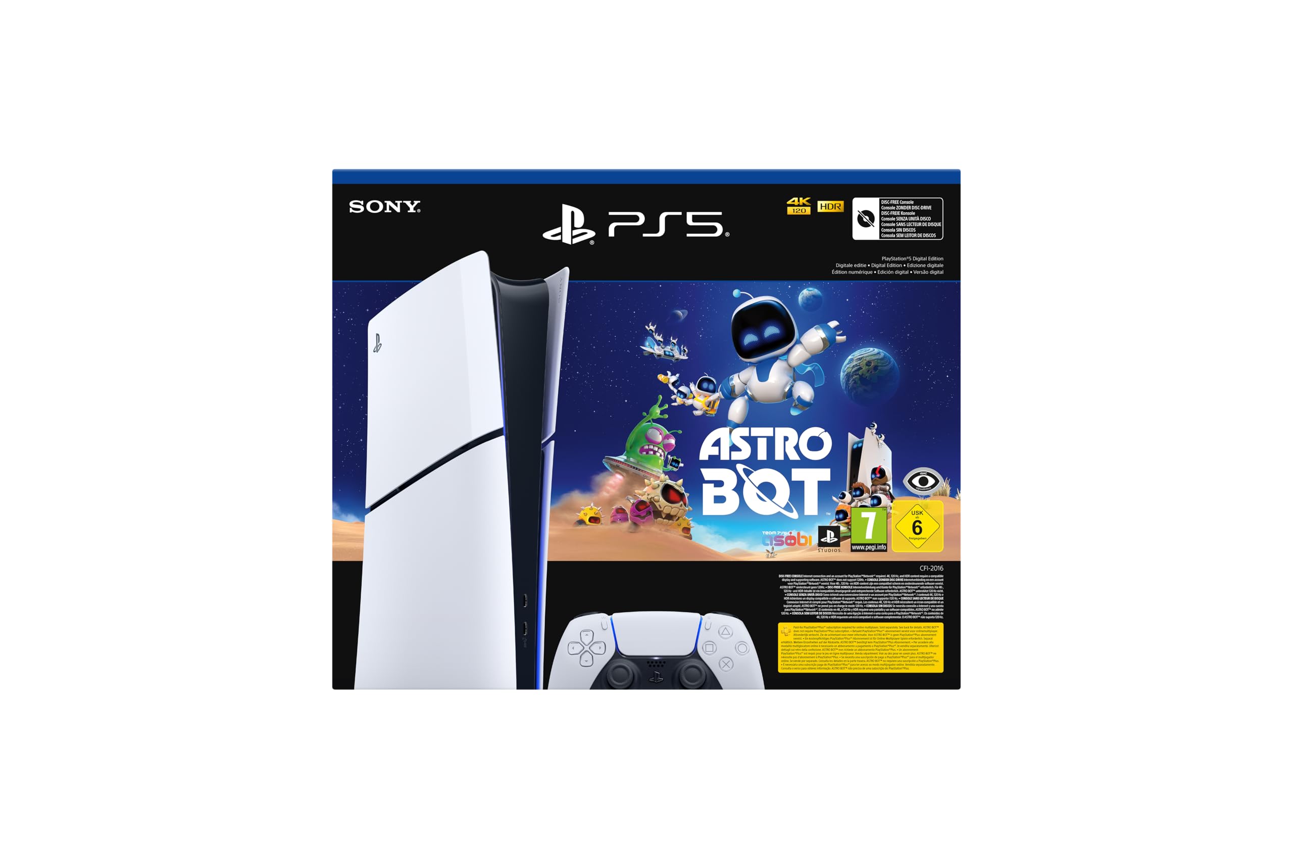 Playstation 5 Digital Edition ASTRO BOT Bundle Slim