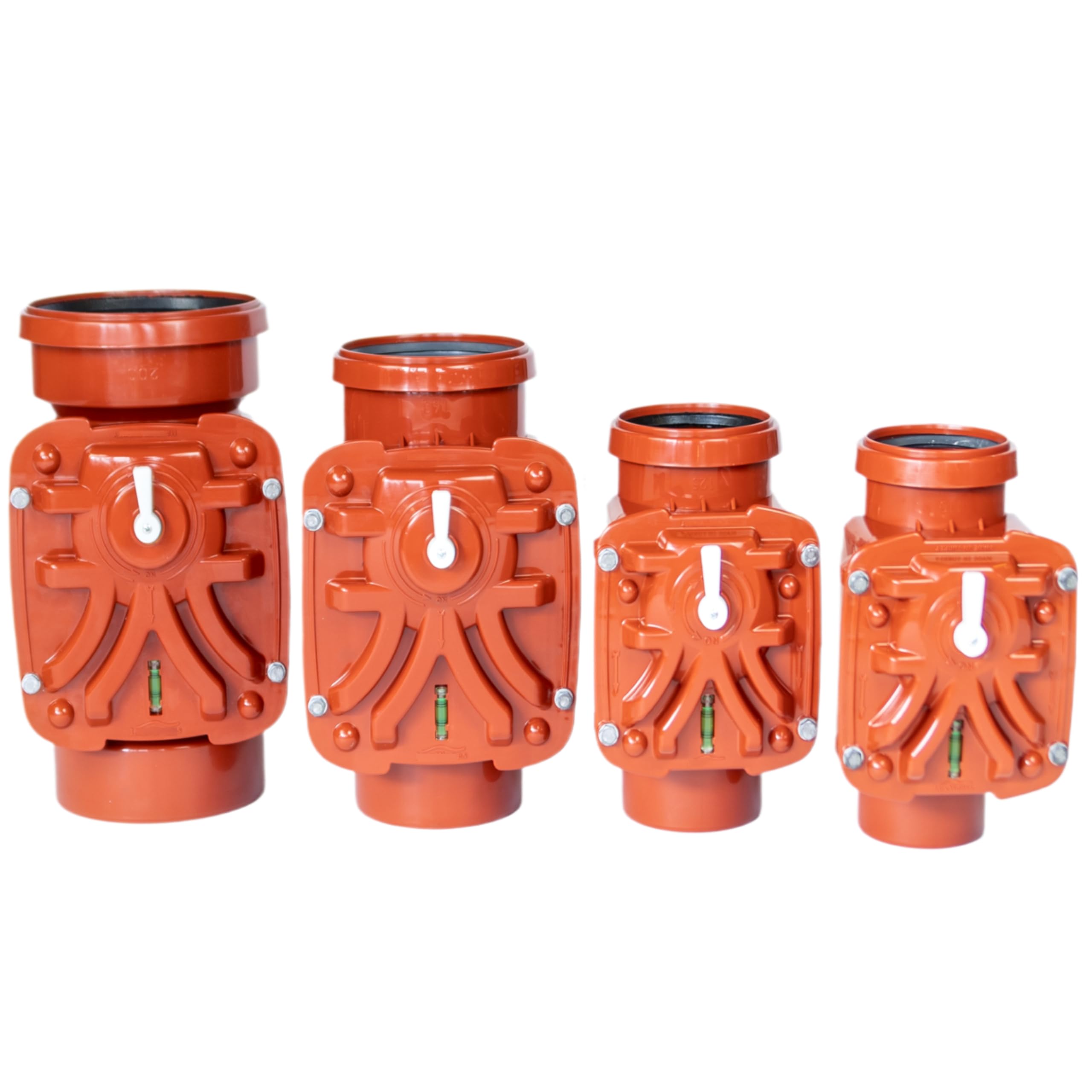 Valvola antiriflusso - ø DN 200 con coperchio di corda alettaper cover Valvola antiritorno,